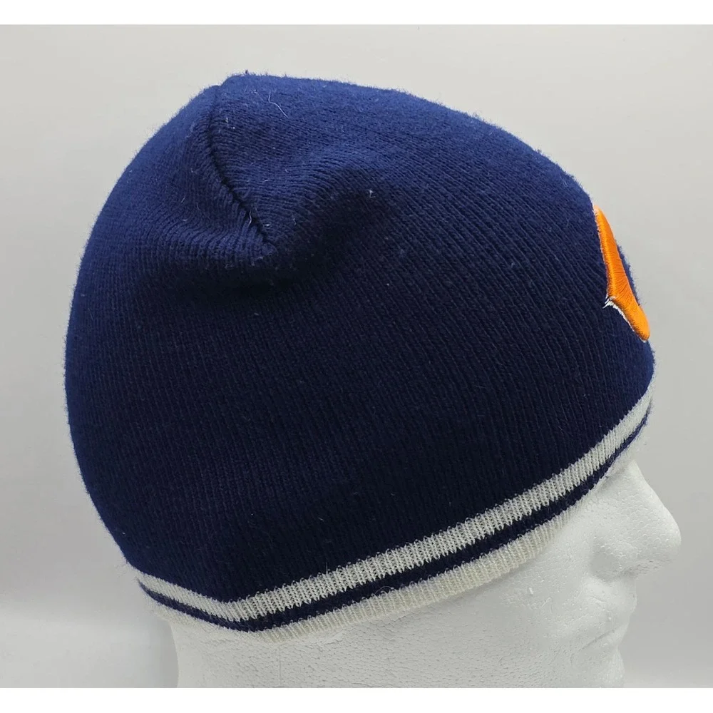 Chicago Bears Embroidered C Logo Knit Beanie Hat‎ Skull Cap NFL Footbal